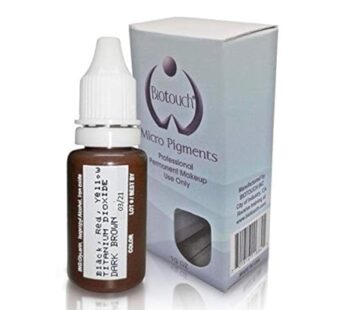 Biotouch Micropigment Dark Brown Pigment Color Permanent Eyebrow Makeup Microblading Eyebr