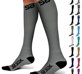 SB SOX Compression Socks (20-30mmHg) for Men & Women Best Compression Socks for All Day
