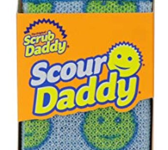 Scrub Daddy Scour Pads – Scour Daddy – Multi-Surface Scouring Pad, Absorbent, Durable, Fle