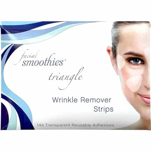 Smoothies Triangle Wrinkle Patches for Face Overnight Facial Patches for Elevens, Crows