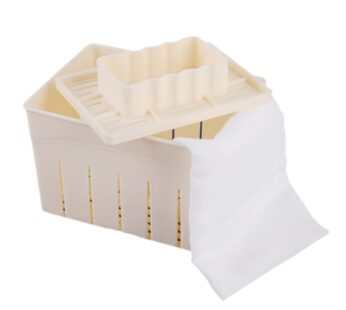 Mangocore Tofu Press Mould DIY Homemade Tofu Maker Pressing Mold Kit + Cheese Cloth Kitche