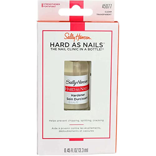 Sally Hansen Hard As Nails Strengthener Clear 0.45 Ounce (13.3ml)