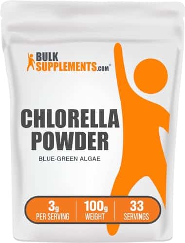 BulkSupplements.com Chlorella Powder - Broken Cell Wall, Green Superfood Powder, Greens Su