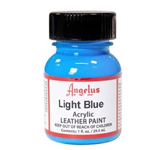 Angelus Acrylic Leather Paint Light Blue 1oz