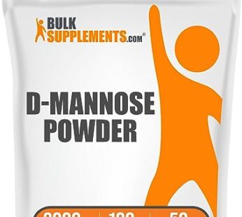 BulkSupplements.com D-Mannose Powder – D-Mannose Supplement, D-Mannose 2000mg – Urinary Tr