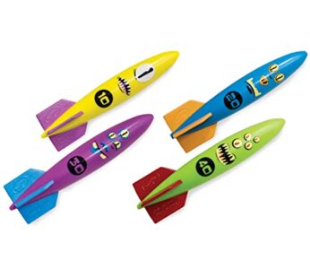 SwimWays Toypedo Bandits Pool Diving Toys – Pack of 4