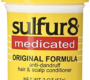 Sulfur 8 Medicated Regular Formula Anti-Dandruff Hair and Scalp Conditioner, 2 Ounce