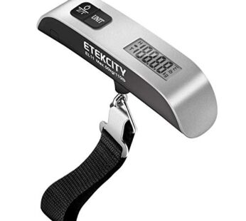 Etekcity Luggage Scale, Travel Essentials, Digital Suitcase Weight Scales for Travel Acces