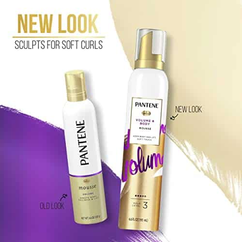 Pantene Pro-V Volume Body Boosting Mousse to Boost Fine, Flat Hair for Maximum Fullness, 6 - Image 3