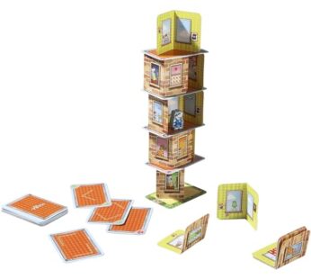 HABA Rhino Hero Game – Card Games for Kids, Ideal for Ages 5 & up – The Heroic Rhino Hero