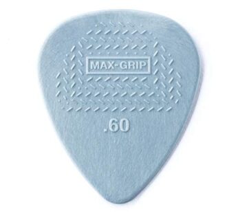 Jim Dunlop Max-Grip? Nylon Standard, Light Gray, .60mm, 12/Player’s Pack