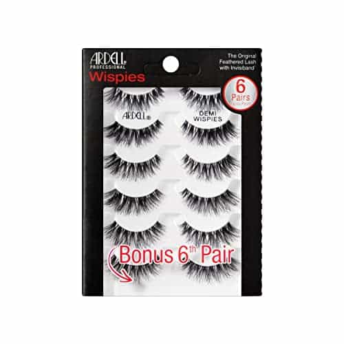 Ardell False Eyelashes Demi Wispies Black, 1 pack (6 pairs per pack) - Image 2