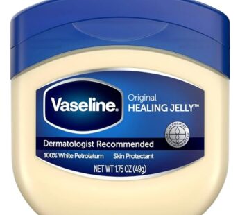 Vaseline 100% Pure Petroleum Jelly, 1.75 Oz / 49 Gr Jars (Pack of 3)