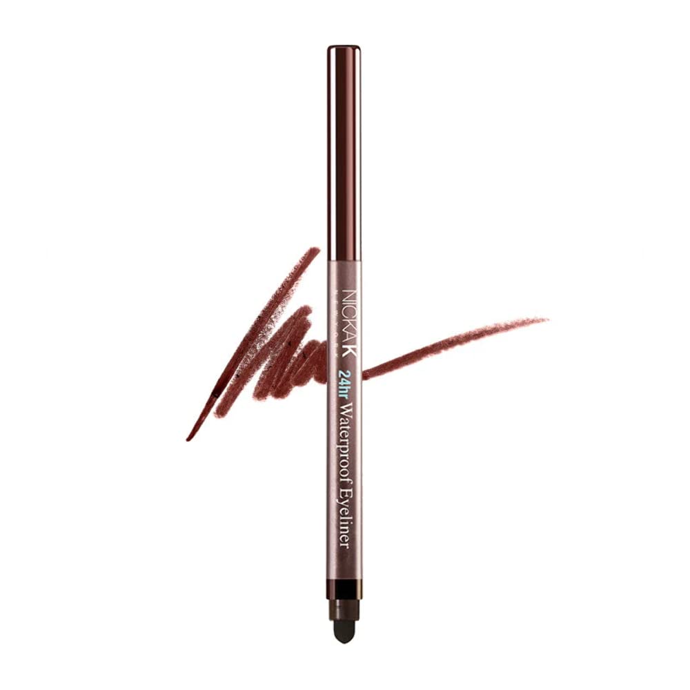 NICKA K 24H Waterproof Eyeliner - NYA41 Dark Brown - Image 2