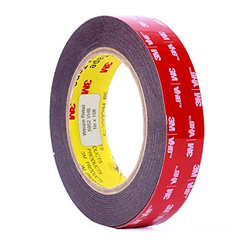 5952 VHB Tape: 2.5cm . x 15 ft. (Black) - Image 2