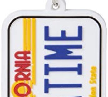 Pyramid International RK38572C Back to the future keychain (license plate), Multi-Colour,