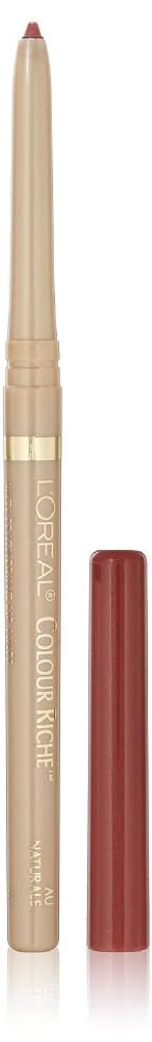 L'Oreal Paris Colour Riche Lip Liner with Omega 3 and Vitamin E, Au Naturale, 0.007 oz.
