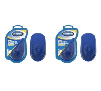 Dr. Scholl’s Heel Cushions with Massaging Gel, Gel Heel Cups, All-Day Energizing Comfort,