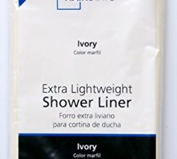 Light Weight PEVA Shower Curtain Liner – 70″ x 71″ – Ivory
