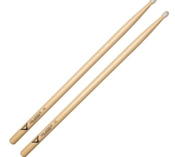 Vater 5A Nylon Tip Hickory Drum Sticks, Pair