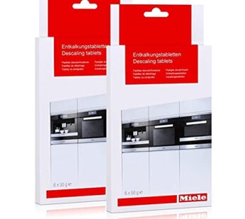 Miele 10178330 Descaling Tablets, 6 Tablets (Pack of 2)
