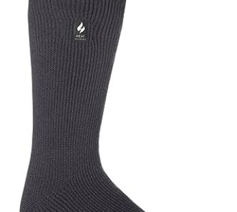 HEAT HOLDERS Thermal Socks, Men’s Original, US Shoe Size 7-12, Charcoal
