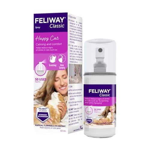 FELIWAY Classic Cat Calming Pheromone Spray (60 mL) - Image 2
