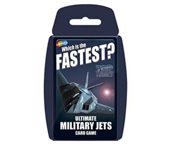 Top Trumps Ultimate Military Jets Classic Card Game, Learn about the Dassault Rafale and t