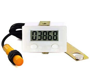 DIGITEN LCD Digital 0-99999 Counter 5 Digit Plus UP Gauge + Proximity Switch Sensor with M