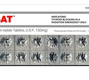 IOSAT Potassium Iodide Tablets – 14 130mg tablets