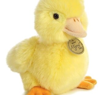 Aurora Adorable Miyoni Tots Duckling Stuffed Animal – Lifelike Detail – Cherished Compan