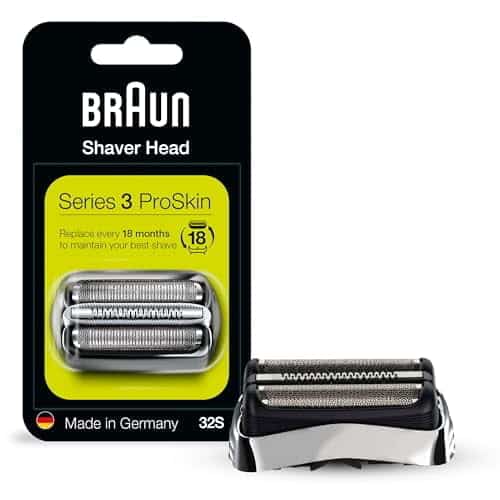 Braun Series 3 32S Foil & Cutter Replacement Head, Compatible with Models 3000s, 3010s, 30