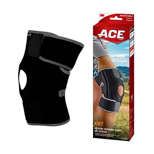 ACE Brand Adjustable Knee Brace, Left or Right, With Dual Side Stabilizers, Provide Suppor - Image 2