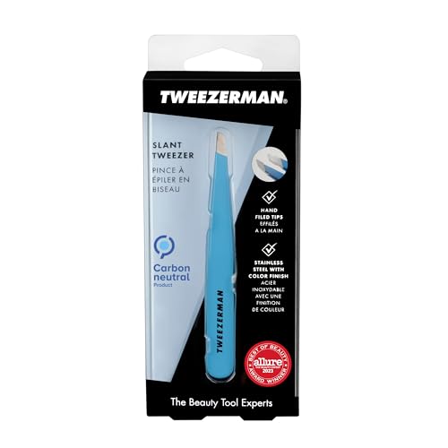 Tweezerman Slant Tweezer -Blue Jewel Model No. 1230-B09R, multi - Image 8