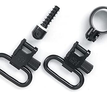 Uncle Mike’s Swivels QD 115 CF 1″ Black