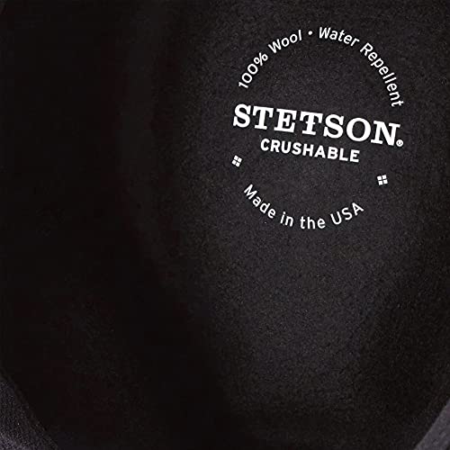 Stetson Men's Bozeman Outdoor Hat, Black, Medium - Image 5