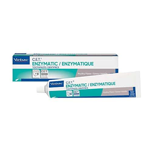 Virbac CET Enzymatic Toothpaste| Eliminates Bad Breath by Removing Plaque & Tartar Buildup