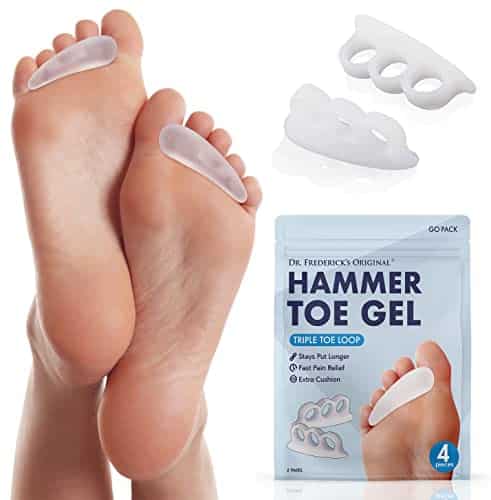 Dr. Frederick's Original Hammer Toe Gels - 4pcs - Hammer Toe Support Crest for Women & Men - Image 2