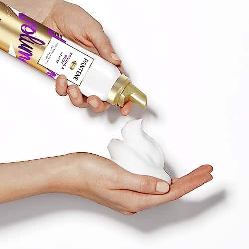 Pantene Pro-V Volume Body Boosting Mousse to Boost Fine, Flat Hair for Maximum Fullness, 6 - Image 5
