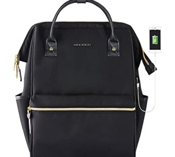 KROSER Laptop Backpack 15.6 Inch Stylish Backpack Doctor Bag Water Repellent College Casua
