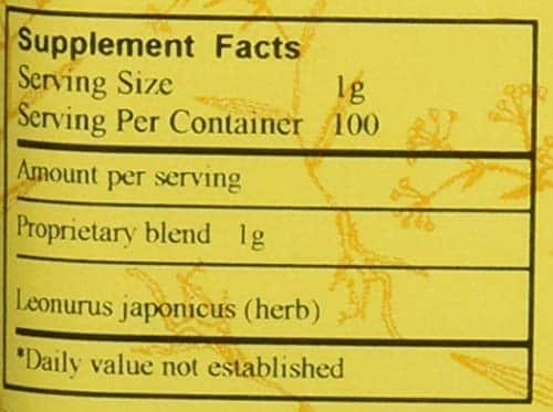E-Fong Yi Mu Cao - Chinese Motherwort Aboveground Parts, 100 Gram - Image 5
