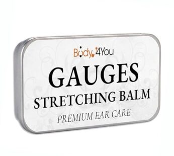 BodyJ4You Ear Stretching Balm – Ear Butter for Guages Earlobe Stretching Cream – Jojoba Wa