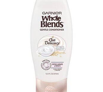 Garnier Whole Blends Gentle Conditioner Oat Delicacy, For Sensitive Scalp, 12.5 fl. oz.