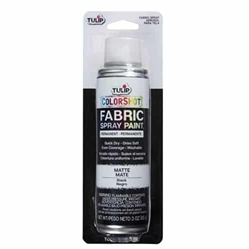 Tulip ColorShot Instant Fabric Spray Color 3oz. Black - Image 2