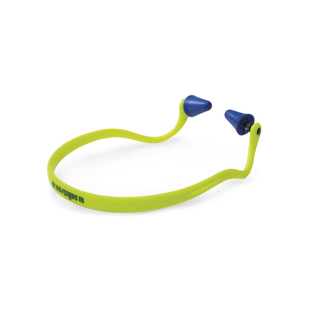 Sellstrom Reusable Banded Earplugs for Work - Work Safety Hearing Protection - 25dB - Hi-V - Image 2