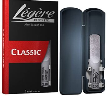 L?g?re Reeds – Alto Saxophone Reed, Classic, Strength 2.50 (AS2.50) – Premium Synthetic Wo
