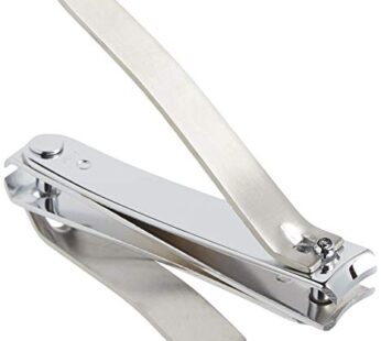 REVLON Men’s Series Dual-Ended Nail Clipper, 2 in 1 with Straight and Curved Blades, Made
