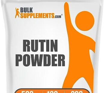BulkSupplements.com Rutin Powder – from Sophora Japonica, Rutin Supplement, Rutin 500mg –