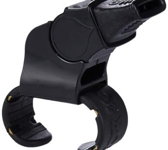 Fox 40 Sonik Blast CMG Fingergrip Pealess Whistle – Black