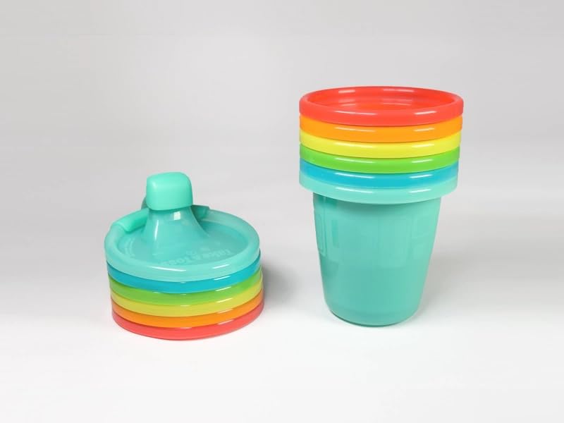 The First Years Take and Toss Spill-Proof Sippy Cup, Assorted, Pack of 6 - Image 3